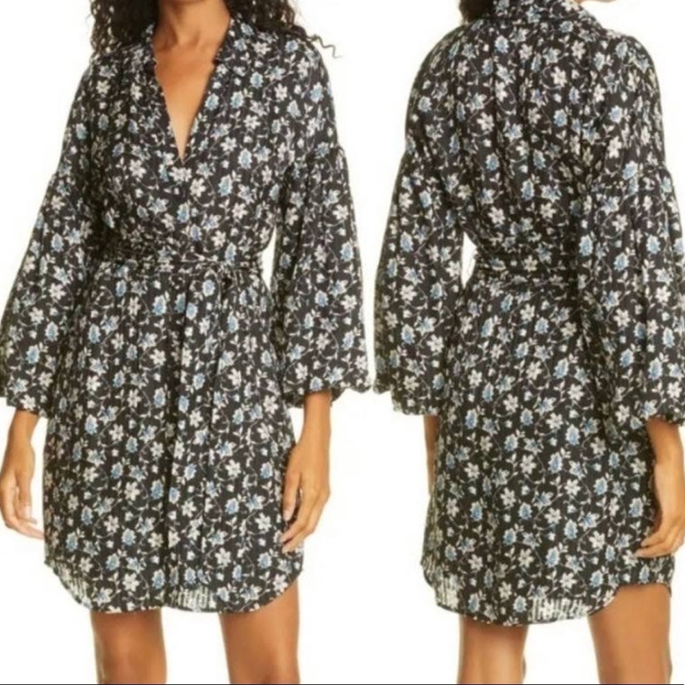 VERONICA Beard size 0 Samy floral print dress